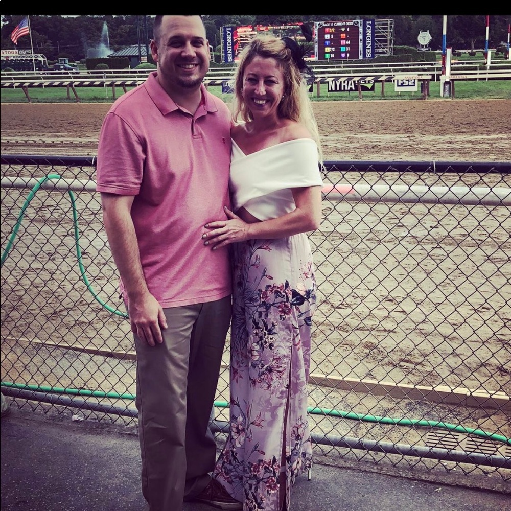 🆕Barton wrap Criss cross back zip top - Picture 6 of 7